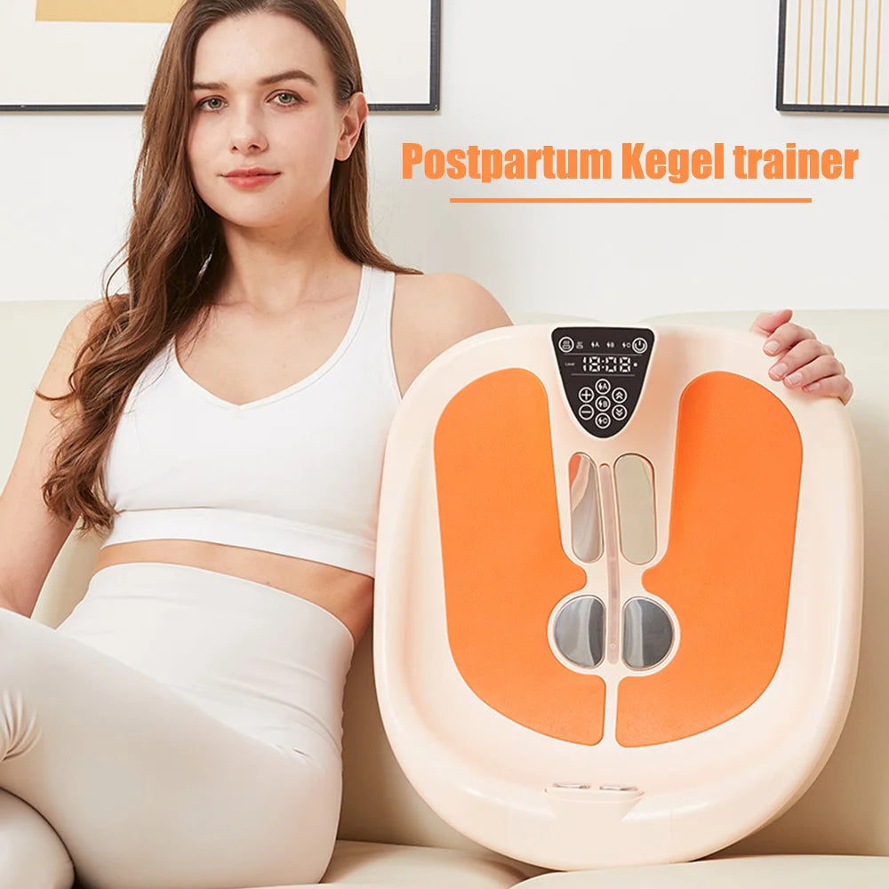 Electric Pelvic Floor Muscle Trainer for Women - Postpartum Recovery & Butt Lifting EMS Chair