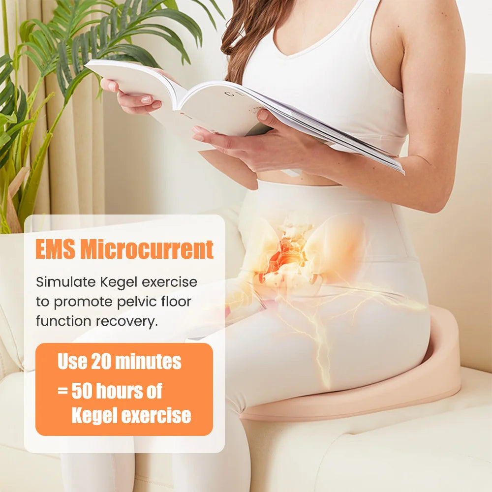 Electric Pelvic Floor Muscle Trainer for Women - Postpartum Recovery & Butt Lifting EMS Chair
